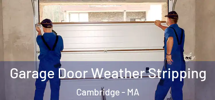  Garage Door Weather Stripping Cambridge - MA